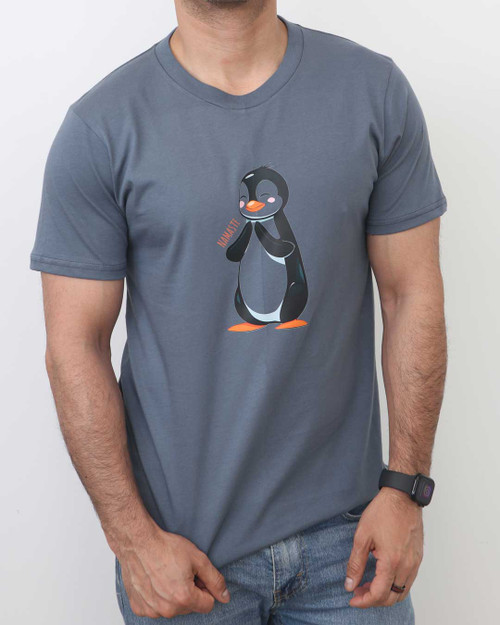 Namaste Penguin Tee