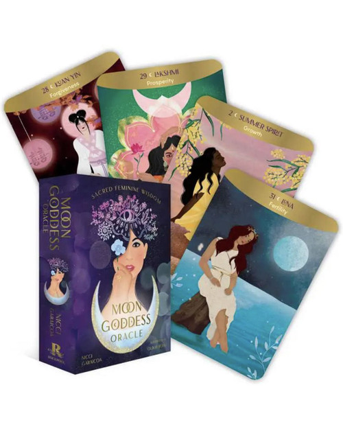 Moon Goddess Oracle - 36 - Card Divine Feminine & Lunar Wisdom Deck - Books