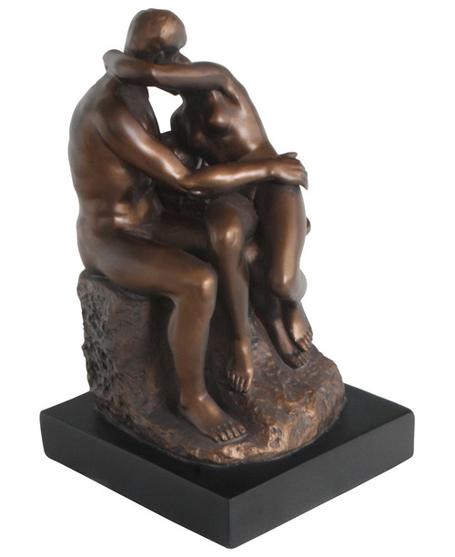 Museum Replica The Kiss by Rodin Bronze Finish Statue