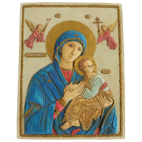 Our Lady of Perpetual Help Wall Plaque, 10.5 Inches