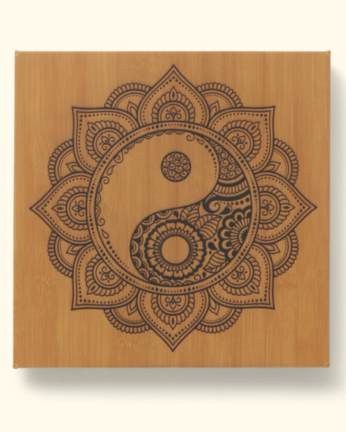 Artistic Yin Yang Balancing Wall Hanging - Wind Chimes