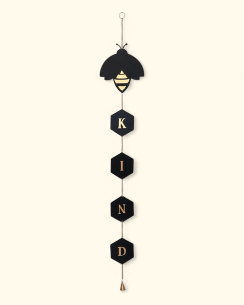 Fairtrade Be Kind Inspirational Wall Hanging - Posters, Prints, & Visual Artwork