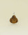Tiger's Eye and Sterling Silver Happy Buddha Pendant - Charms & Pendants