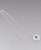 Enamel Work Small Evil Eye Charm Necklace - Necklace White