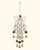 Rustic Finish Wise Owl Wall Hanging Chime, Recycled Metal - Wind Chimes