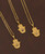 Divine Protection Hamsa Hand Necklace - Necklaces Amethyst