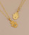 Divine Protection Hamsa Hand Necklace With Larimar Gemstone - Necklaces