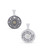 Sterling Silver Inspirational Celestial Pendant with Citrine - Charms & Pendants