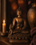 Medicine Buddha Statue Bronze Color - Sculptures & Statues
