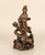 Bronze Finish Kuan Yin Dragon Statue - Sculptures & Statues