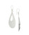 Sterling Silver Lotus Dangle Earrings - Earrings