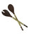 Capiz Shell and Palm Wood Salad Servers - Serveware