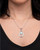 Sterling Silver Swaying Larimar Pendant