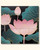 Elegant Pink Lotus Wooden Panel Wall Art, 18" - Posters, Prints, & Visual Artwork