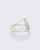 I Am Enough Sterling Silver Ring - Rings Size - 6