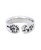 Believe Sterling Adjustable Dandelion Ring - Rings
