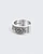 Sterling Silver Coexist Ring – Adjustable Band with World Religion Symbols - Rings