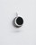 Celestial Crescent Moon Pendant – Sterling Silver with Black Onyx & Marcasite - Pendant