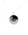 Celestial Midnight Wave Pendant – Sterling Silver with Onyx & Marcasite - Pendant