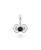 Sterling Silver Gemstone Chakra Pendants, Sold Individually - Charms & Pendants Third Eye Chakra
