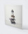 Grayscale Zen Cairn Canvas Print — 12 - Inch Wood Framed Wall Art - Wall Hanging