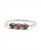Guided by Courage Bracelet — Tiger's Eye & Carnelian Silver - Plated Cuff - Jewelry