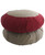 Two Toned Zafu Meditation Cushion - Massage Cushions Burgundy