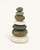 Seven - Stone Rock Cairn — 10.5 Inch Natural Stacked Stone Zen Decor - Decor