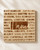 I Am Affirmation Wood Wall Hanging — 12 Inch Laser-Engraved Mindful Decor - Wall Decor
