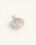 Silver-Plated Moon Pendant — Celestial Crescent with Engraved Affirmation - Pendant
