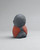 Red Jizo Metal Statue – 3 - Inch Japanese Bodhisattva Figurine for Protection - Sculptures & Statues