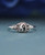 Embellished Yin Yang Ring, Sterling Silver - Rings Size 6