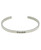 Inspirational Engraved Cuff Bracelet, Pause - Bracelets