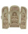 Three Panel Artistic Buddha Statue - Sculptures & Statues