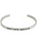 Don’t Hate, Meditate Motivational Cuff Bracelet - Bracelets
