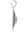 Lotus Metalwork Pendant with Labradorite, Sterling Silver - Charms & Pendants