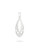 Flower of Life Teardrop Pendant, Sterling Silver - Charms & Pendants
