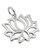 Sterling Silver Lotus Bloom Necklace - Necklaces