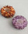 Quartz Crystal Candleholder, Amethyst and Citrine - Candle Holders Amethyst