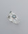 Triple Stone Labradorite Ring, Sterling Silver - Rings Size 7