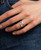 Triple Stone Labradorite Ring, Sterling Silver - Rings Size 6