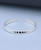 Embrace Change Buddha Groove Sterling Silver Moon Bracelet - Bracelets