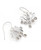 Moonstone and Sterling Silver Lotus Earrings - Earrings