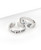 You Got This Sterling Silver Adjustable Inspirational Ring - Rings