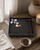 Chakra Stone Zen Garden – Mini Tabletop Meditation Kit with Black Sand and Rake - Sand Boxes
