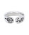 Smile, Breathe, and Go Slowly Sterling Adjustable Ring - Rings
