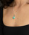 Healing Turquoise Sterling Silver Pendant - Charms & Pendants