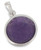 Wisdom Amethyst Sterling Silver Pendant - Charms & Pendants