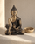 Medicine Buddha Statue in Brass With Intricate Design - Sculptures & Statues