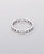 Moon Phase Sterling Silver Band Ring - Size 6